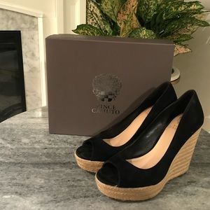 Vince Camuto Cork Wedges